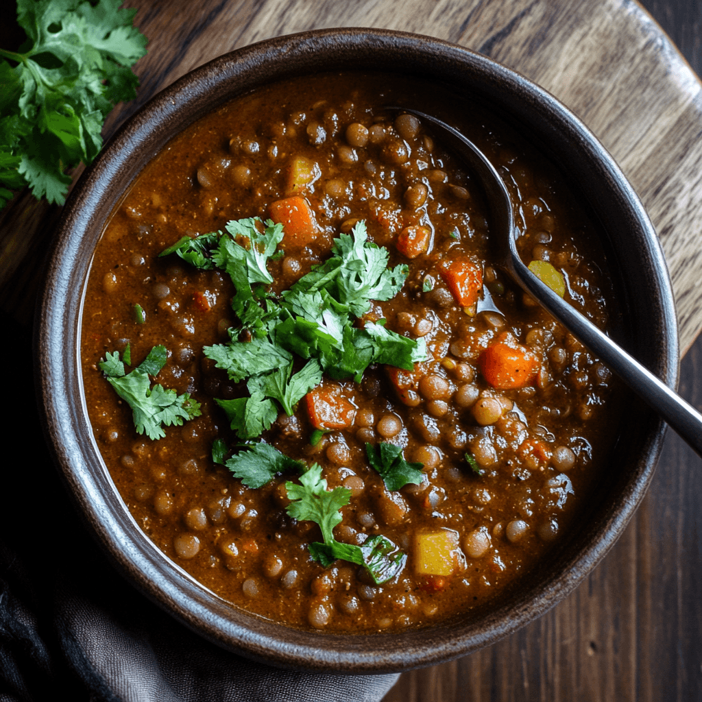 Spicy Ethiopian-Inspired Berbere Lentil Stew