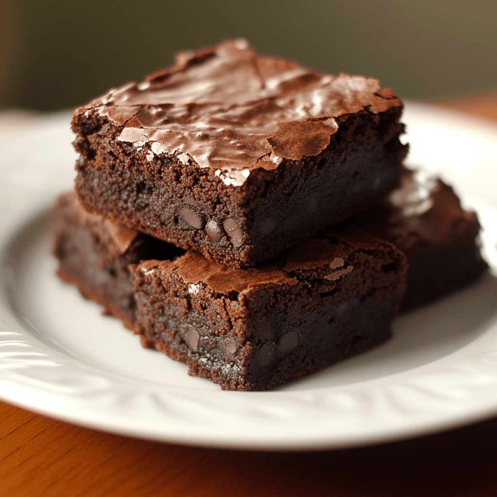 Fudgy Black Bean Brownies