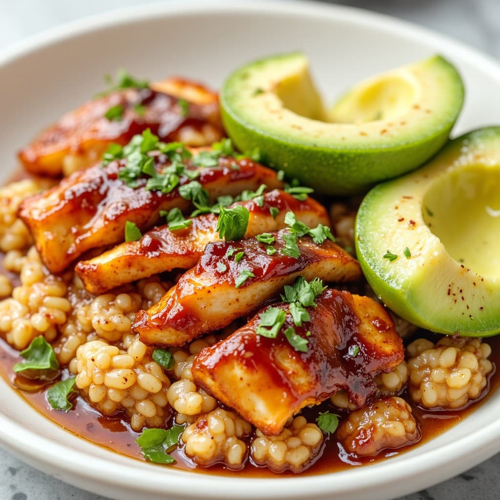 Smoky Chicken Taco Bowls with Cauliflower Rice
