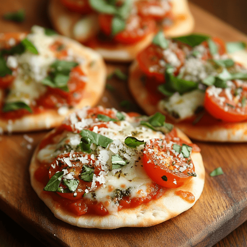 Mini Pita Bread Pizzas