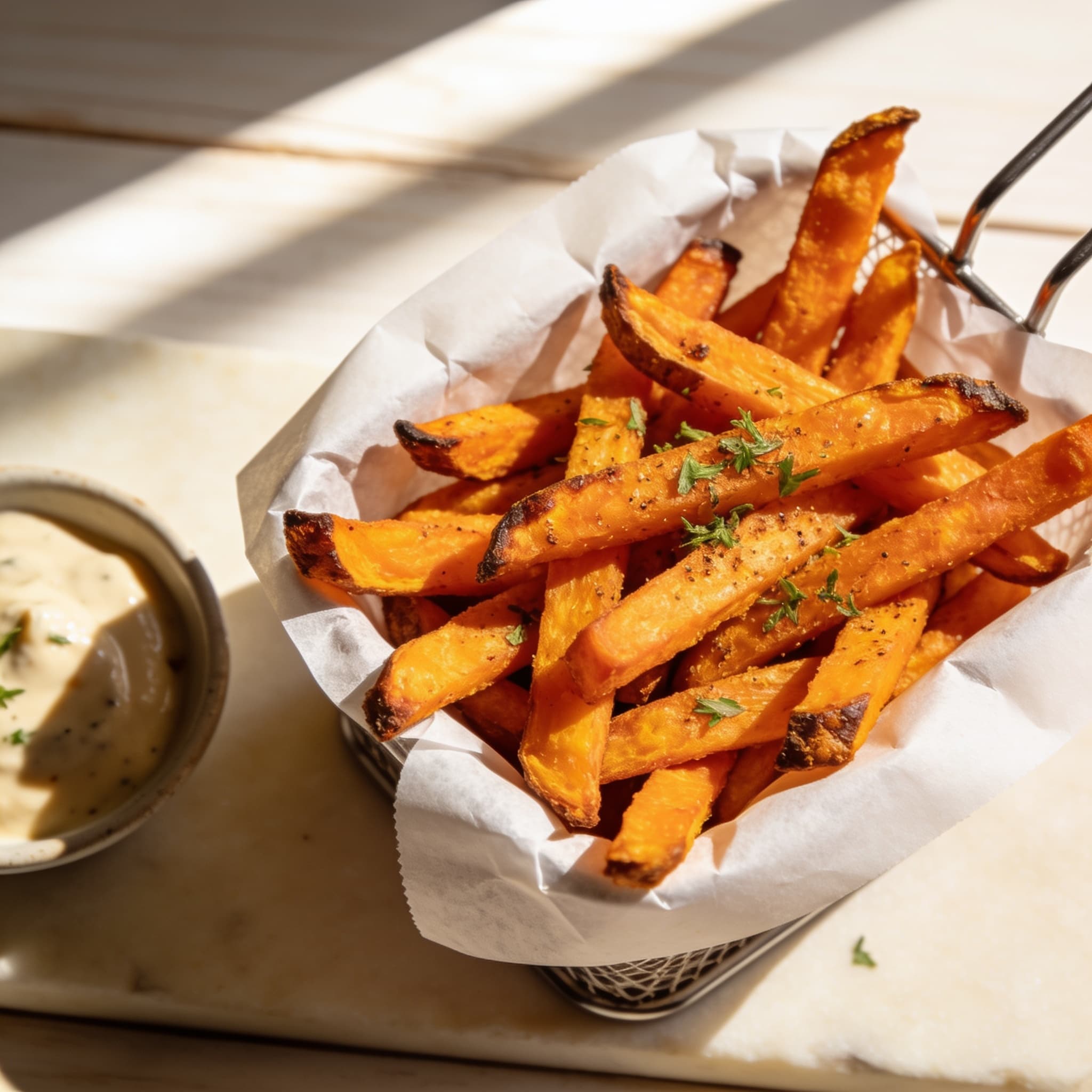 Crispy Baked Sweet Potato Fries