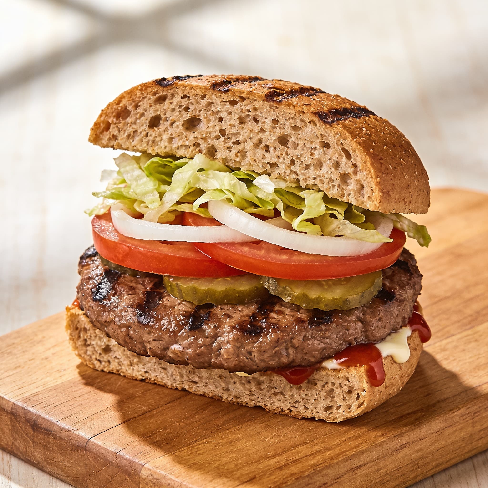 Burger King High-Protein Flame-Grilled Whopper