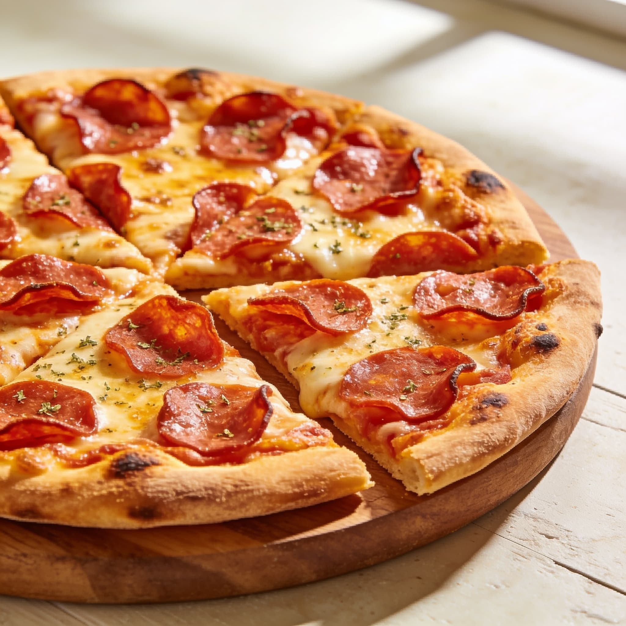 Domino's Baked High-Protein Pepperoni Pizza