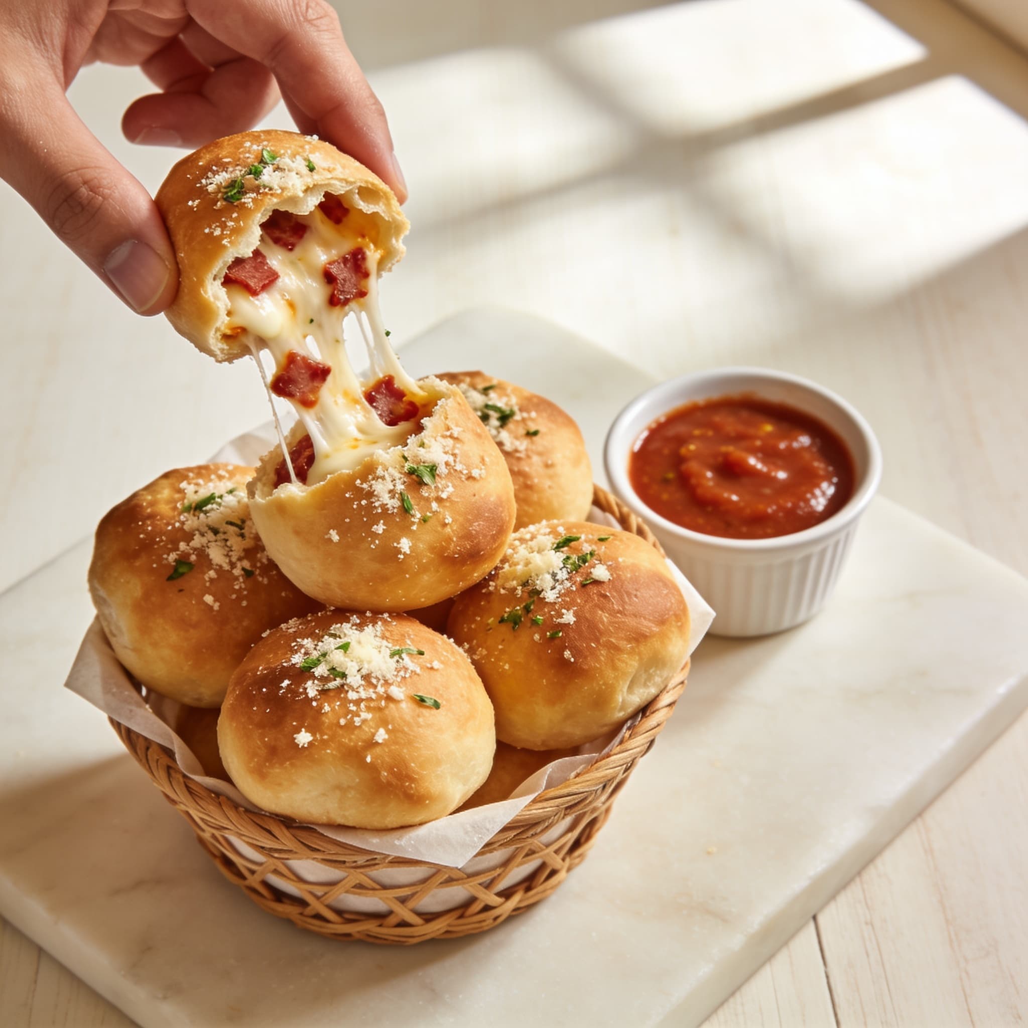 Little Caesars Baked High-Protein Crazy Puffs