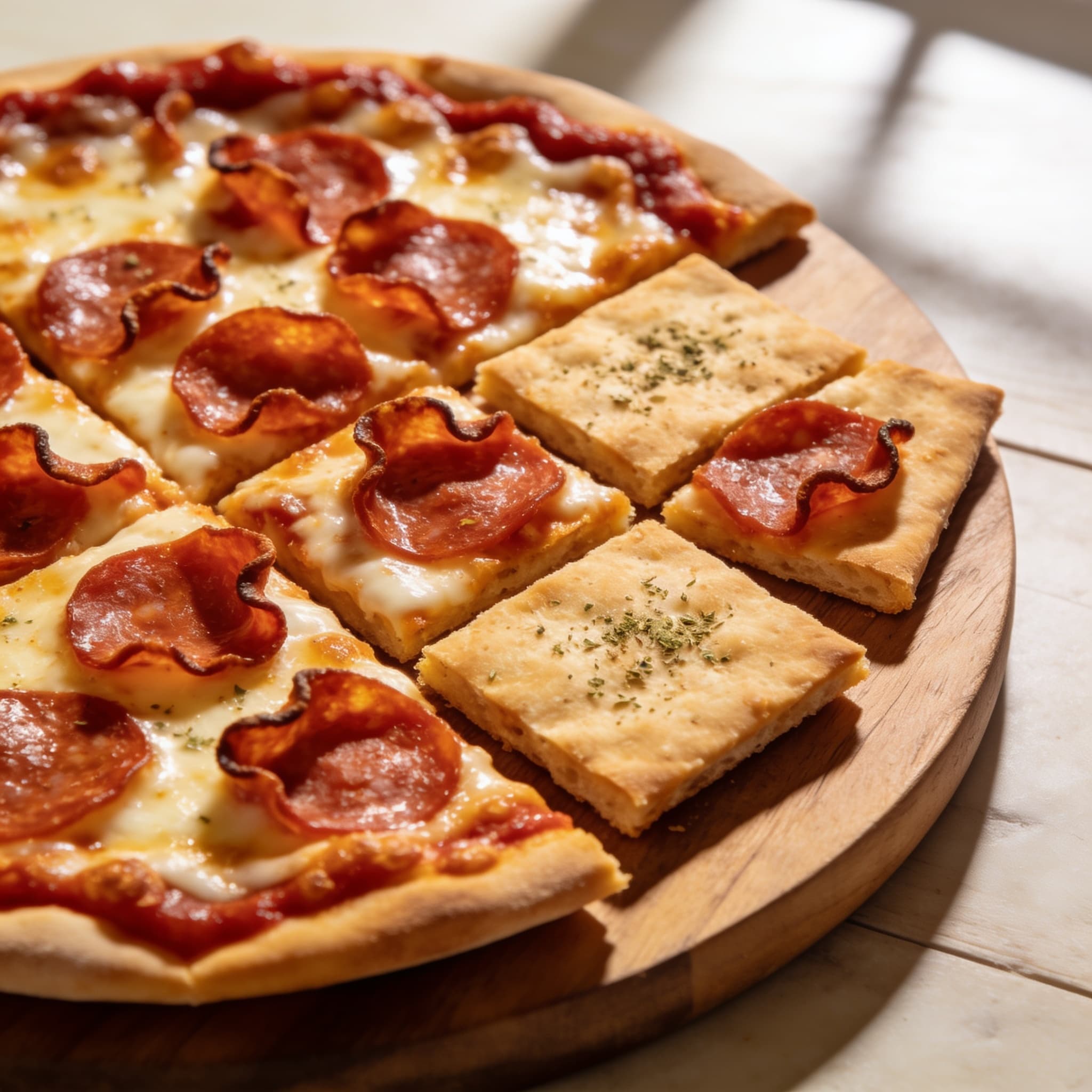Little Caesars Baked High-Protein Pepperoni Pizza