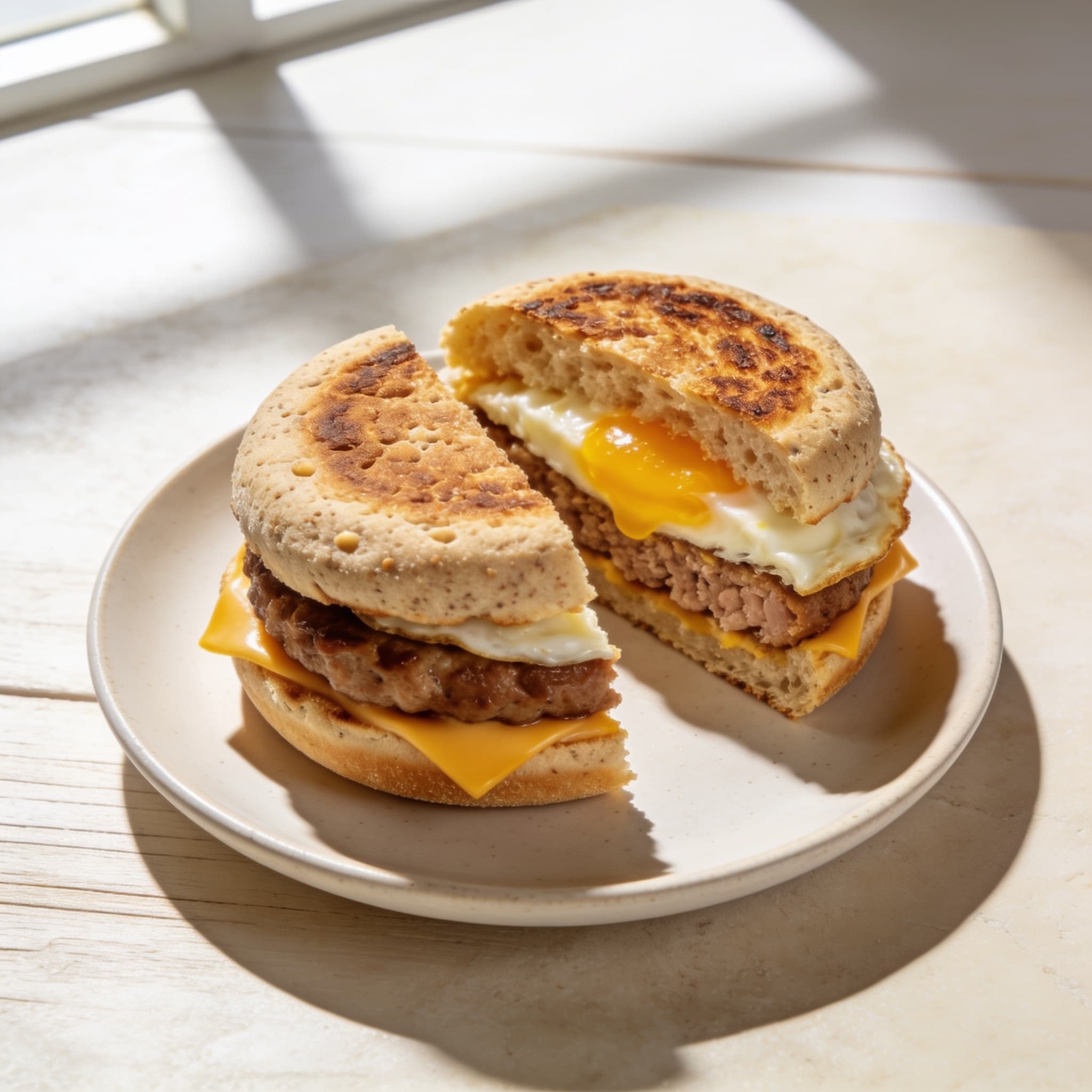 McDonald's Lean Sausage & Egg McMuffin