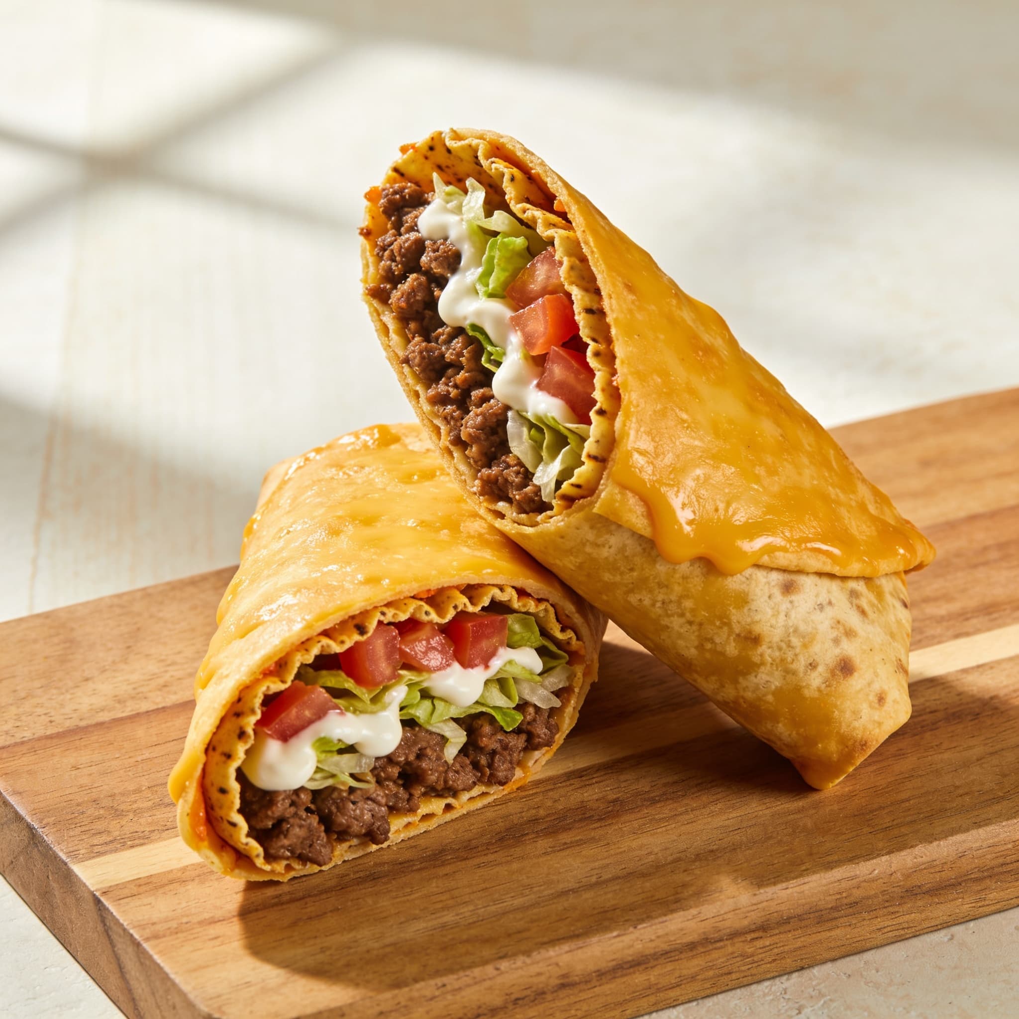Taco Bell Baked High-Protein Cheesy Gordita Crunch