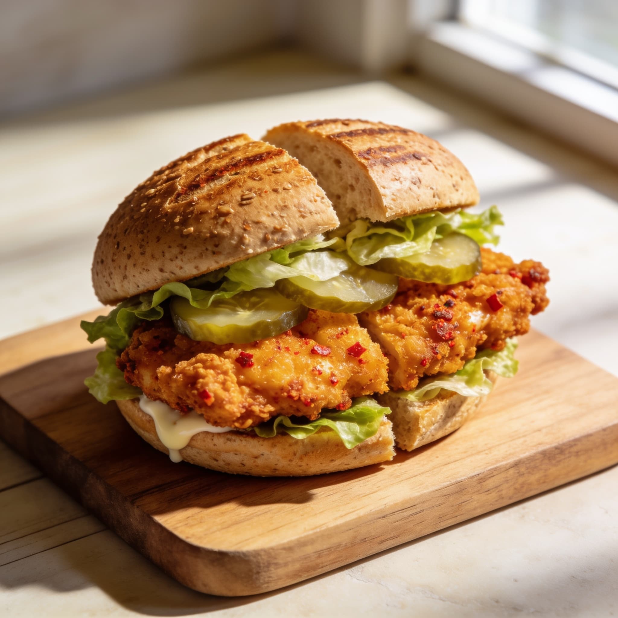Wendy's Air-Fried Spicy Chicken Sandwich